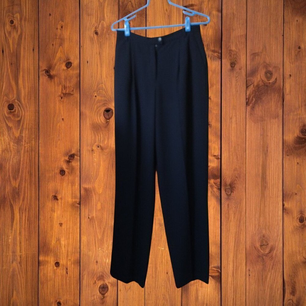 Nygard Collection Pleated Lined Trousers Pants Office Classic Career Size 8